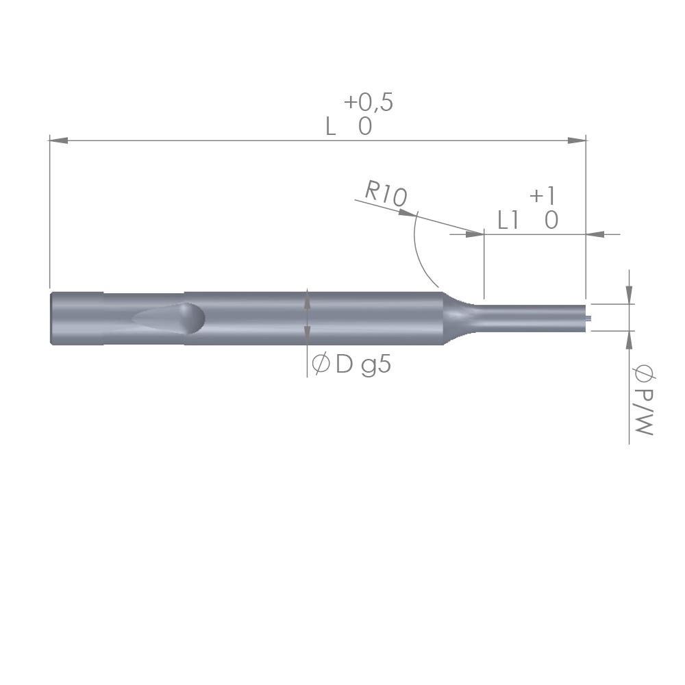 Ball Lock Punch With Ejector